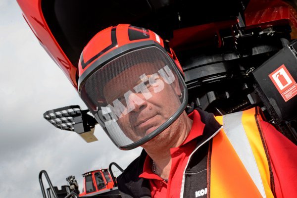 Outwear Forestry Expo Komatsu Visor