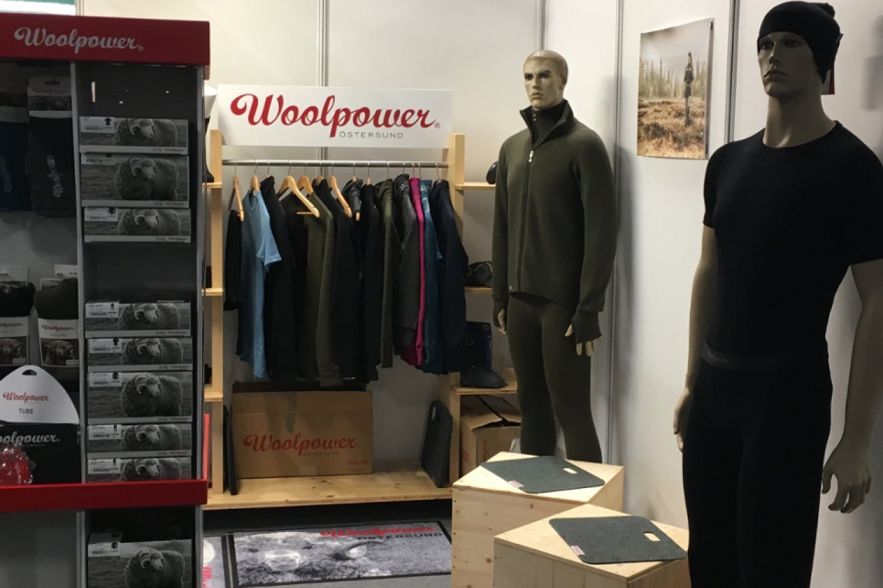 woolpower at the outdoor trade show